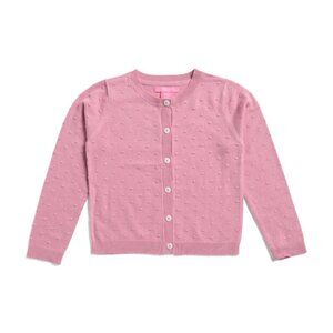 Isaac Mizrahi New York Girls Mini Bobble Stitch Cardigan